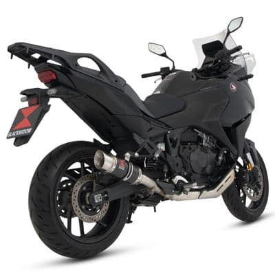 NT 1100 2022 - 2026 Exhaust Silencer Kit 200 mm Round GP Carbon Silencer