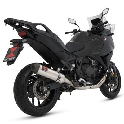 NT 1100 2022 - 2026 Exhaust Silencer Kit 400 mm Oval Stainless Steel Carbon Tip Silencer