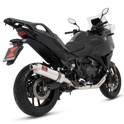 NT 1100 2022 - 2026 Exhaust Silencer Kit 400 mm Oval Stainless Steel Silencer