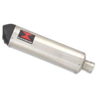 NT 1100 2022 - 2026 With Panniers Exhaust De - Cat Full System 400 mm Oval Stainless Carbon Tip