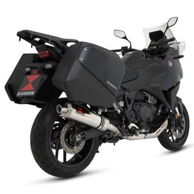 NT 1100 2022 - 2026 With Panniers Exhaust Silencer Kit 400 mm Round Stainless Steel