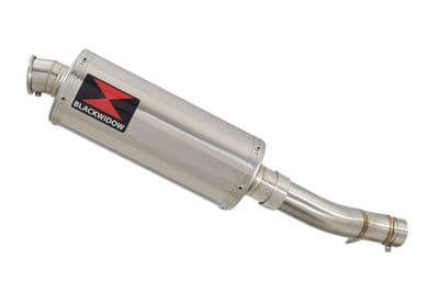 NX 500 2024 - 2025 Exhaust Link Pipe  & 300mm Round Stainless Silencer