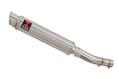 NX 500 2024 - 2025 Exhaust Link Pipe  & 350mm GP Round Stainless Silencer