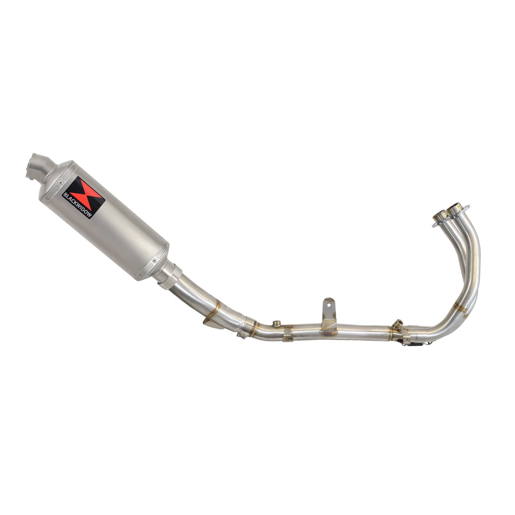 NX 500 2024 - 2025 Exhaust System 300mm Hexagonal Stainless Silencer
