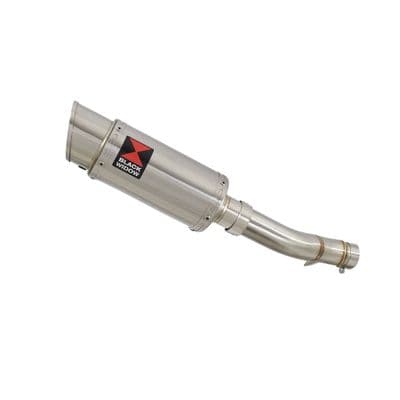NX 500 2024 - 2026 Exhaust Link Pipe  & 200mm Round Stainless Silencer
