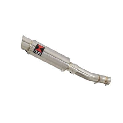 NX 500 2024 - 2026 Exhaust Link Pipe  & 230mm GP Round Stainless Silencer
