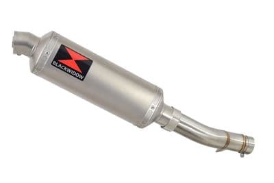 NX 500 2024 - 2026 Exhaust Link Pipe  & 300mm Hexagonal Stainless Silencer