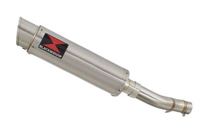 NX 500 2024 - 2026 Exhaust Link Pipe  & 360mm GP Round Stainless Silencer