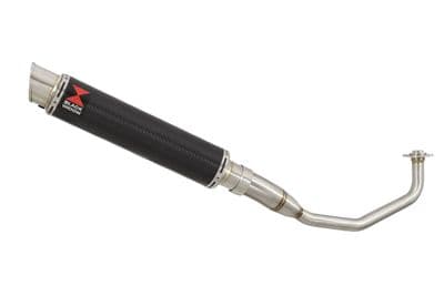 PCX 125 WW125 2012-2016 Exhaust System + 350mm GP Round Carbon Silencer