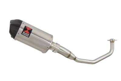 PCX 150 WW150 2012-2016 Exhaust System + 200mm Oval Stainless Carbon Tip Silencer