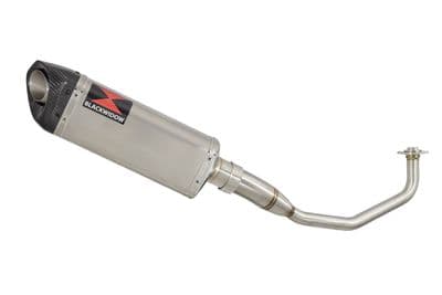 PCX 150 WW150 2012-2016 Exhaust System + 300mm Tri-Oval Stainless Carbon Tip Silencer