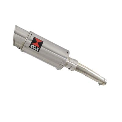 PM-01 125 Exhaust 200mm Round Stainless Silencer Kit