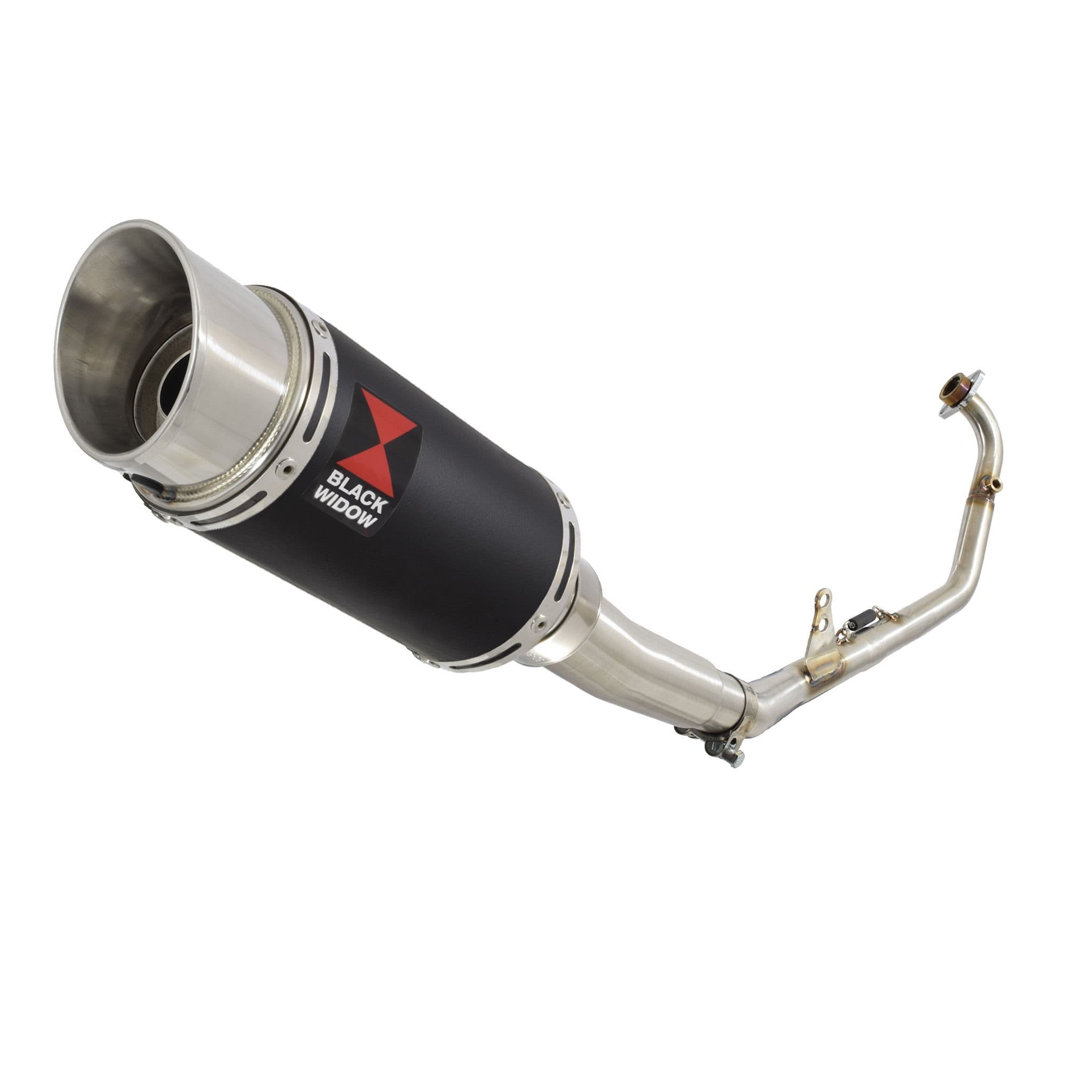 Peugeot PM-01 125 Exhaust System Round Silencer Muffler End Can