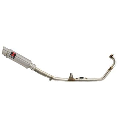 PM-01 125 Exhaust System 230mm GP Round Stainless Silencer