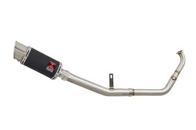 R 125 World GP 60th Anniversary 2022 De Cat Exhaust System 200mm Round Black Stainless Silencer