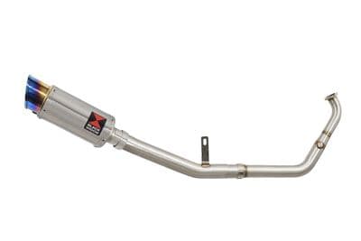 R 125 World GP 60th Anniversary 2022 De Cat Exhaust System 200mm Round Blue Tip Stainless Silencer
