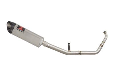 R 125 World GP 60th Anniversary 2022 De Cat Exhaust System 350mm Tri Oval Carbon Tip Silencer
