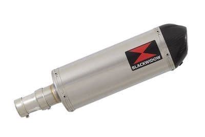 R1150 GS Exhaust Silencer 300mm Oval Stainless Carbon Tip