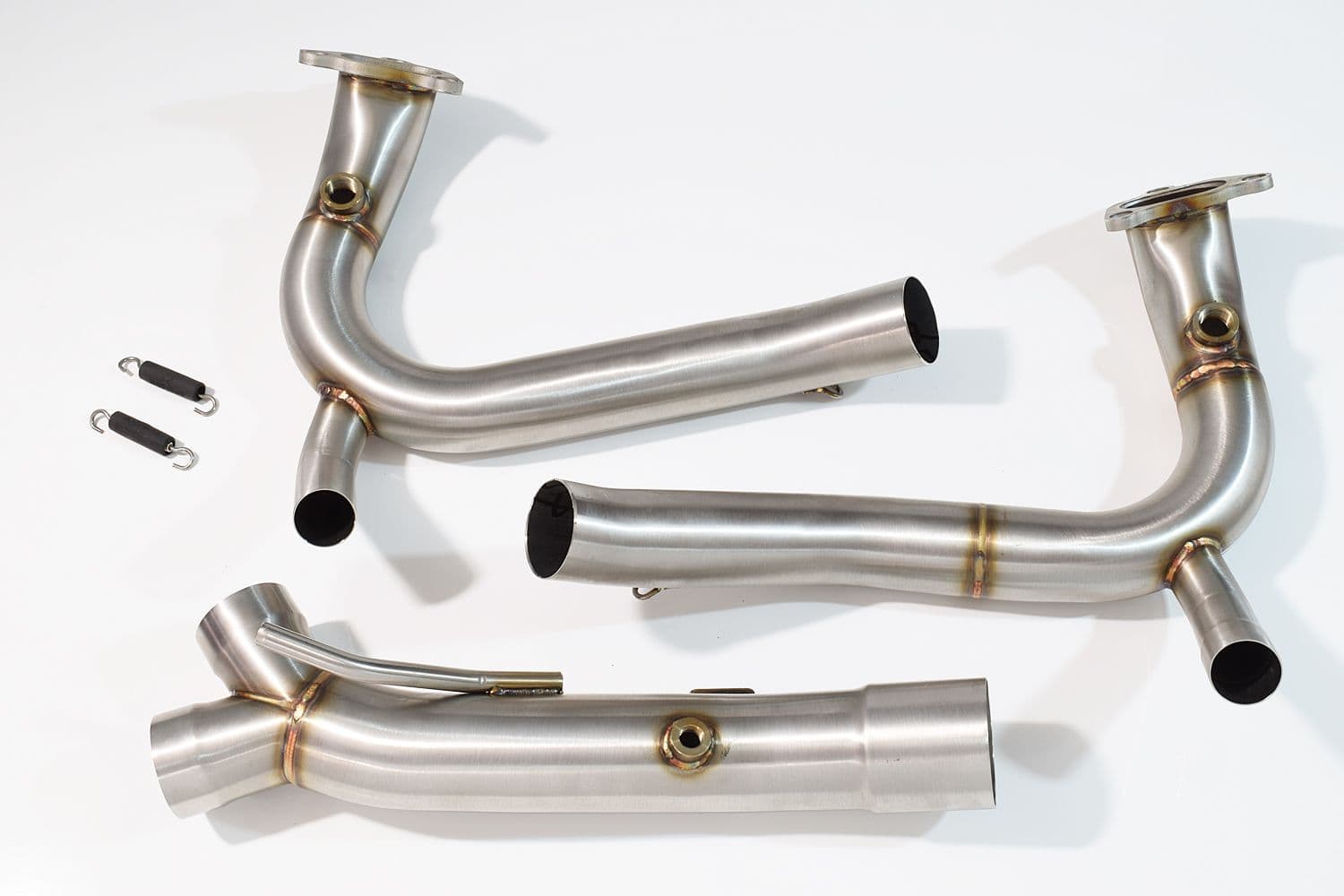 R1250 GS 2019-2023 De-Cat Headers Exhaust Downpipes - Without Healtech