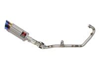 RKF 125 2021 - 2026 Exhaust System 200 mm Round Silencer SL20R