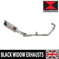 RKF 125 2021 - 2026 Exhaust System 200 mm Round Silencer SL20R