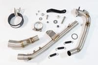 RKF 125 2021 - 2026 Exhaust System 350 mm Round Silencer BG35R