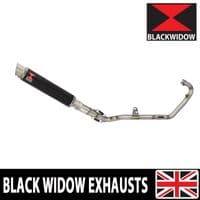 RKF 125 2021 - 2026 Exhaust System 350 mm Round Silencer BG35R