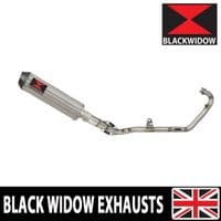 RKF 125 2021 - 2026 Exhaust System 370 mm Round Silencer SC37R