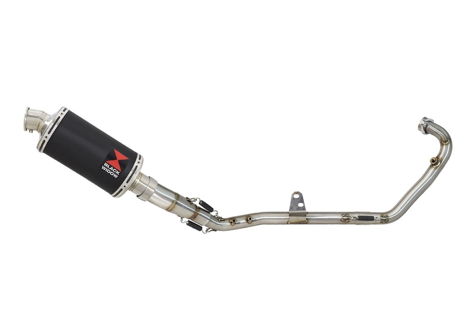 RKF125 2021-2023 Exhaust System Oval Silencer End Can BN23V | eBay UK