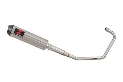 Romet Division 125 2016-2020 Exhaust System + 370mm Round Stainless Carbon Tip Silencer