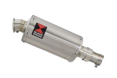 Royal Enfield Himalayan 411 2016 - 2024 Exhaust Silencer Kit 230mm Oval Stainless