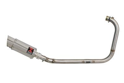 Royal Enfield Himalayan 411 2016 - 2024 Full Exhaust System 200mm Round Stainless Silencer