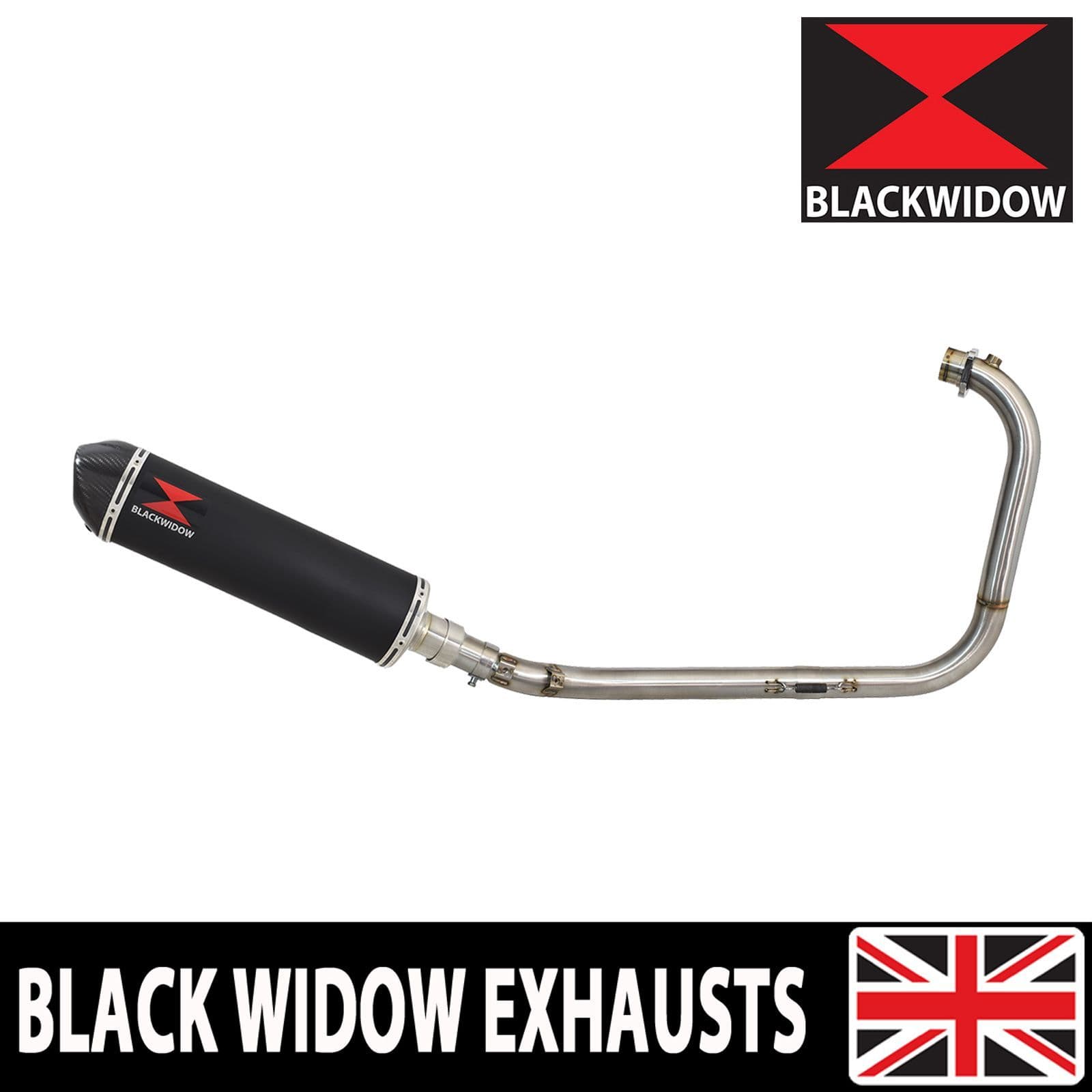 Royal Enfield Himalayan 411 2016 - 2024 Full Exhaust System 400mm