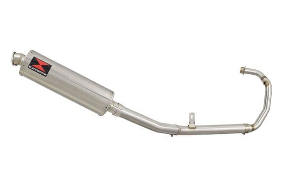 RS 125  2018 - 2023 Exhaust System 400mm Oval Stainless Silencer