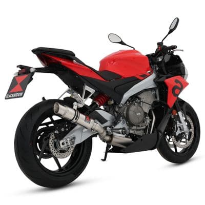 RS 660 / Tuono 660 2020 - 2024 Exhaust System 230 mm Round GP Stainless Steel Silencer