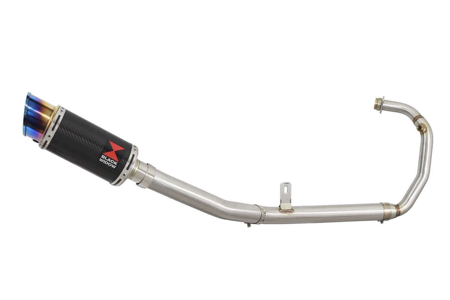 RS4 125 2011 - 2020 Exhaust System 200mm Round GP Style Carbon