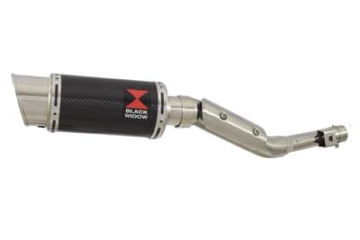 RV 125 VAN VAN Exhaust Silencer 200mm Round Carbon