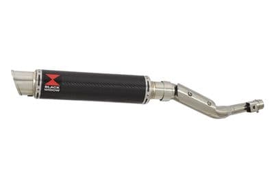 RV 125 VAN VAN Exhaust Silencer 350mm GP Round Carbon