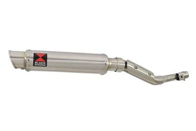 RV 125 VAN VAN Exhaust Silencer 350mm GP Round Stainless