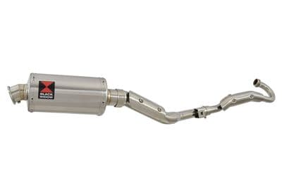 RV 125 VAN VAN Full Exhaust System with 300mm Oval Stainless Silencer