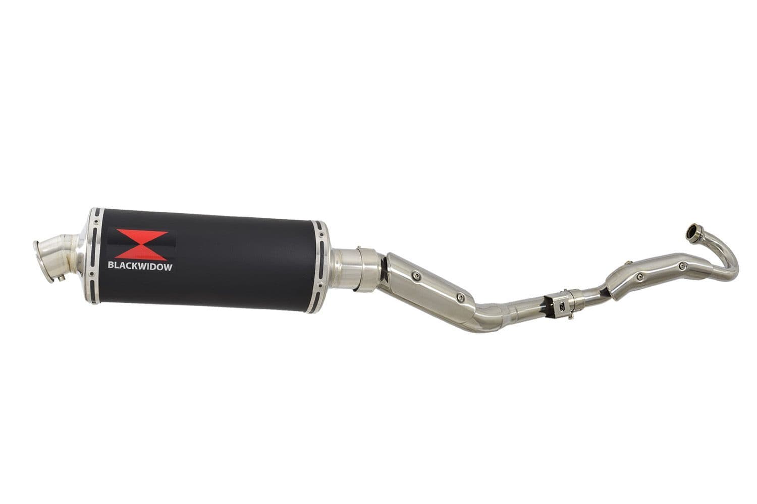 RV 200 VAN VAN Full Exhaust System with 300mm Oval Black Stainless