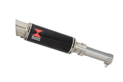 RX 125 SX 125 2018 - 2024 Exhaust Silencer 230mm GP Round Black Stainless