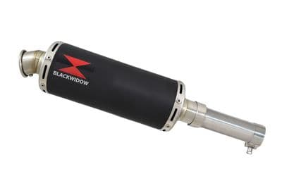 RX 125 SX 125 2018 - 2024 Exhaust Silencer 300mm Round Black Stainless