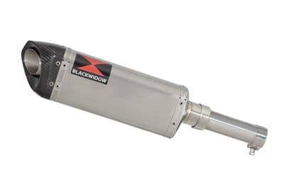 RX 125 SX 125 2018 - 2024 Exhaust Silencer 300mm Tri Oval Stainless Carbon Tip