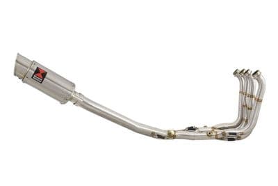 S1000RR 2015  2016 Performance De Cat Exhaust System 200mm Round Stainless Silencer