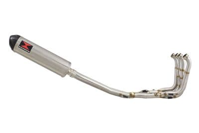 S1000RR 2015  2016 Performance De Cat Exhaust System 400mm Oval Stainless + Carbon Tip Silencer