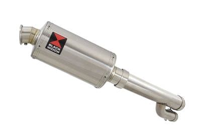 S1000RR  2017 - 2018 Exhaust Link Pipe + 230mm Oval Stainless Silencer