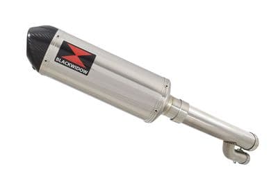S1000RR  2017 - 2018 Exhaust Link Pipe + 300mm Oval Stainless + Carbon Silencer