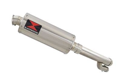 S1000RR  2017 - 2018 Exhaust Link Pipe + 300mm Oval Stainless Silencer