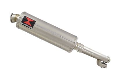 S1000RR  2017 - 2018 Exhaust Link Pipe + 400mm Round Stainless Silencer
